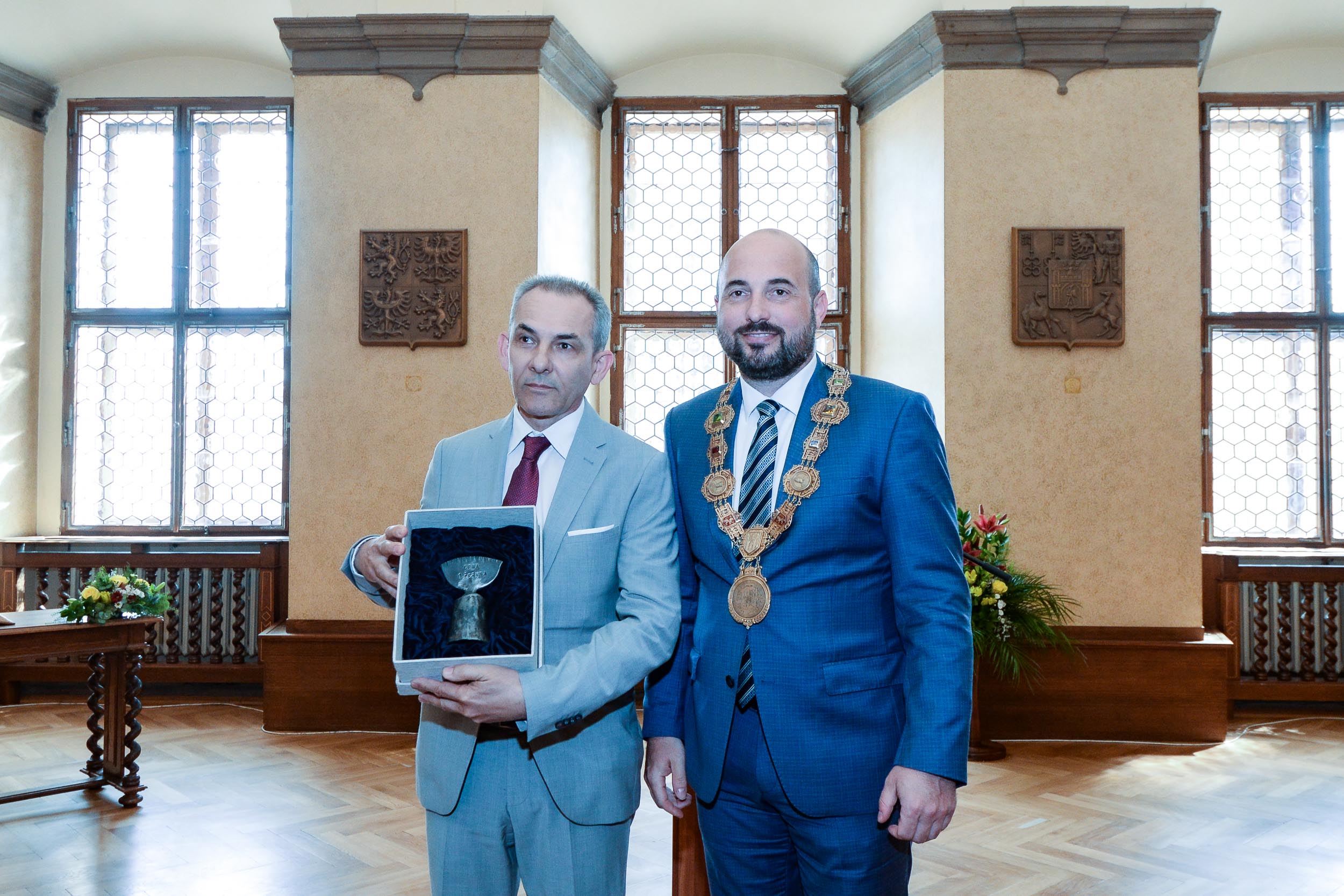 Cenu 1. června získal novinář, diplomat a disident Luboš Dobrovský in memoriam (foto: M. Pecuch, 1.6.2023)