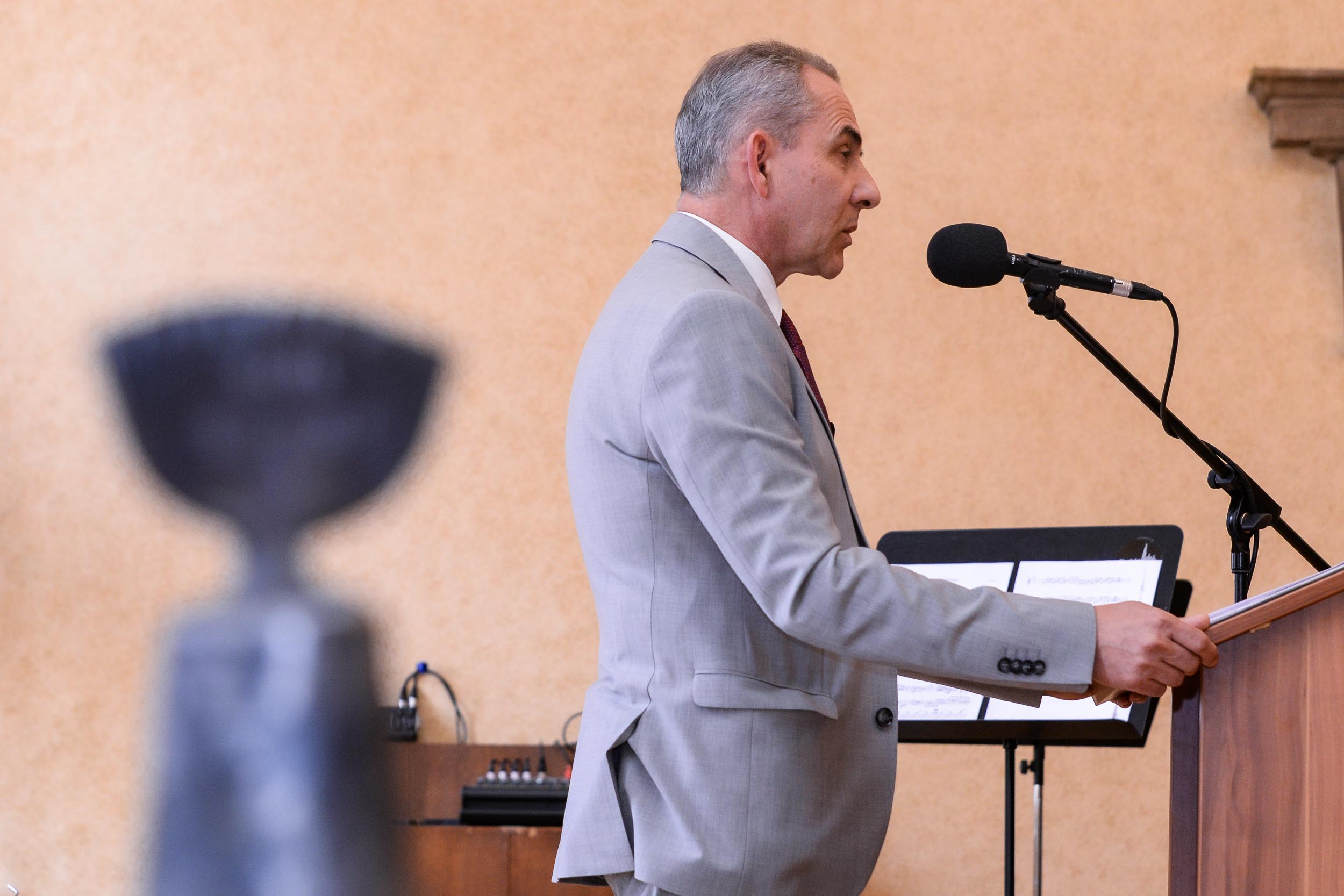 Cenu 1. června získal novinář, diplomat a disident Luboš Dobrovský in memoriam (foto: M. Pecuch, 1.6.2023)