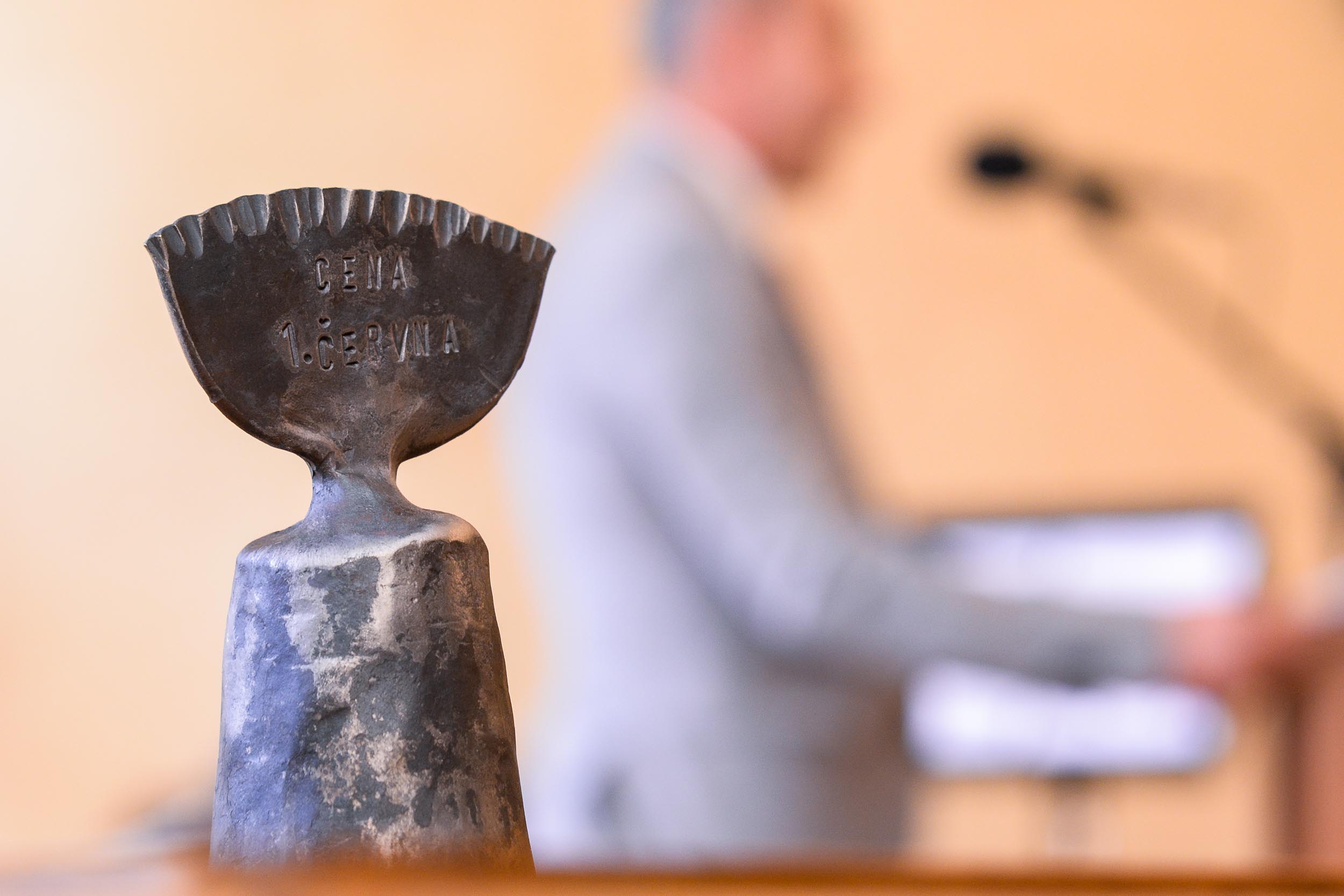 Cenu 1. června získal novinář, diplomat a disident Luboš Dobrovský in memoriam (foto: M. Pecuch, 1.6.2023)