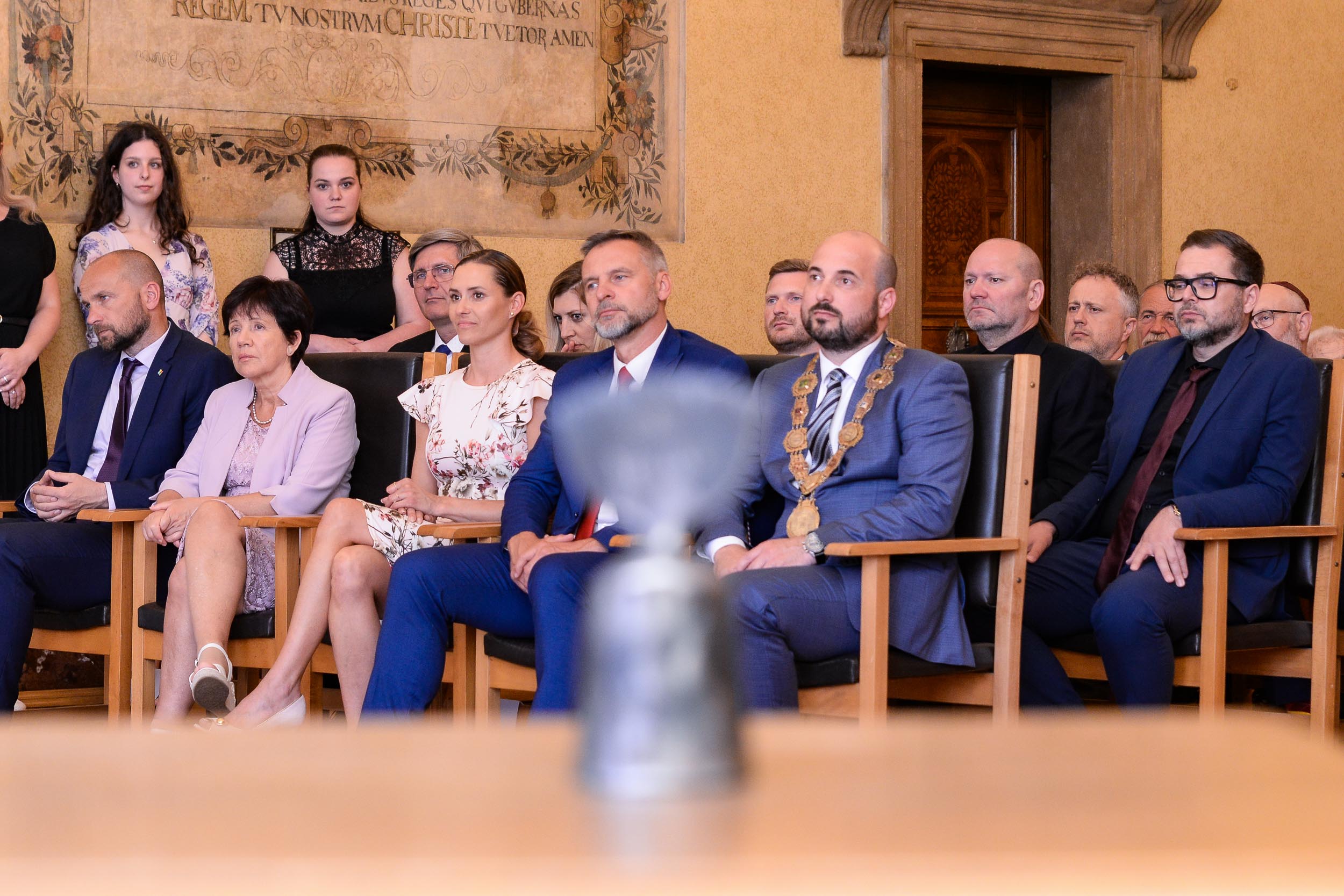 Cenu 1. června získal novinář, diplomat a disident Luboš Dobrovský in memoriam (foto: M. Pecuch, 1.6.2023)