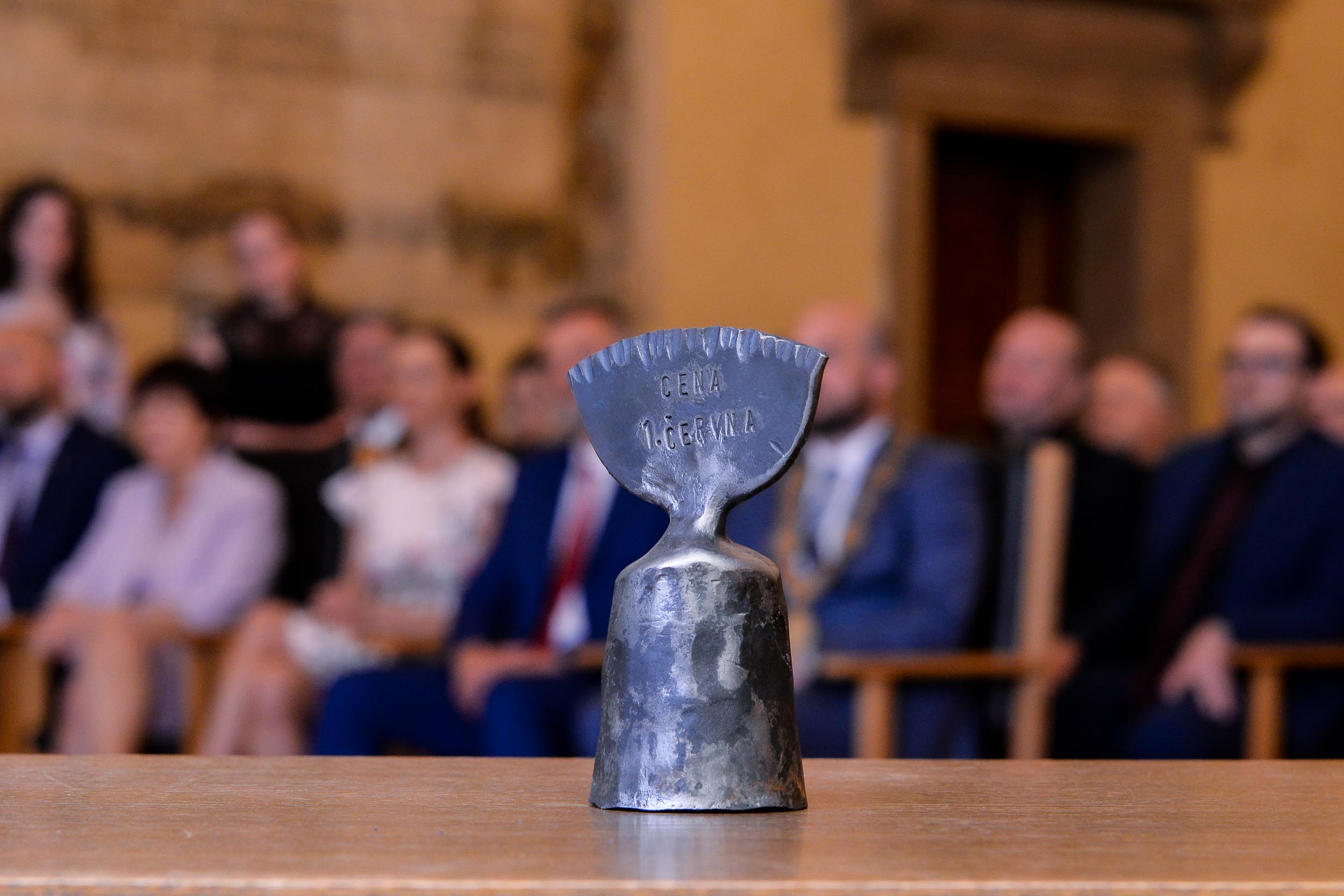 Cenu 1. června získal novinář, diplomat a disident Luboš Dobrovský in memoriam (foto: M. Pecuch, 1.6.2023)