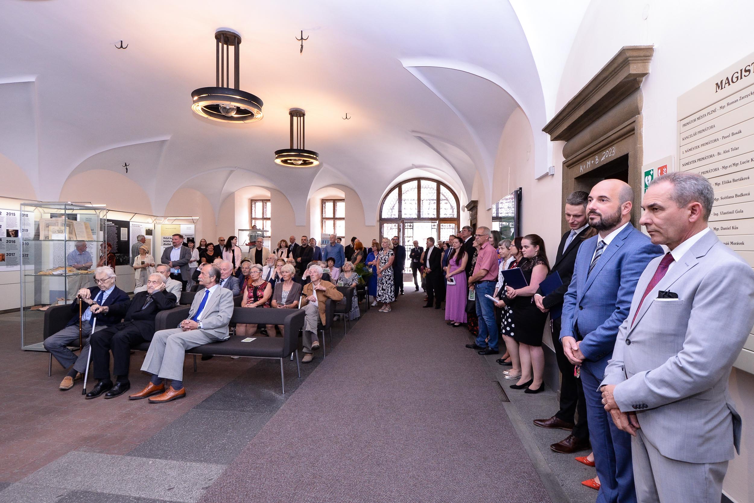 Cenu 1. června získal novinář, diplomat a disident Luboš Dobrovský in memoriam (foto: M. Pecuch, 1.6.2023)