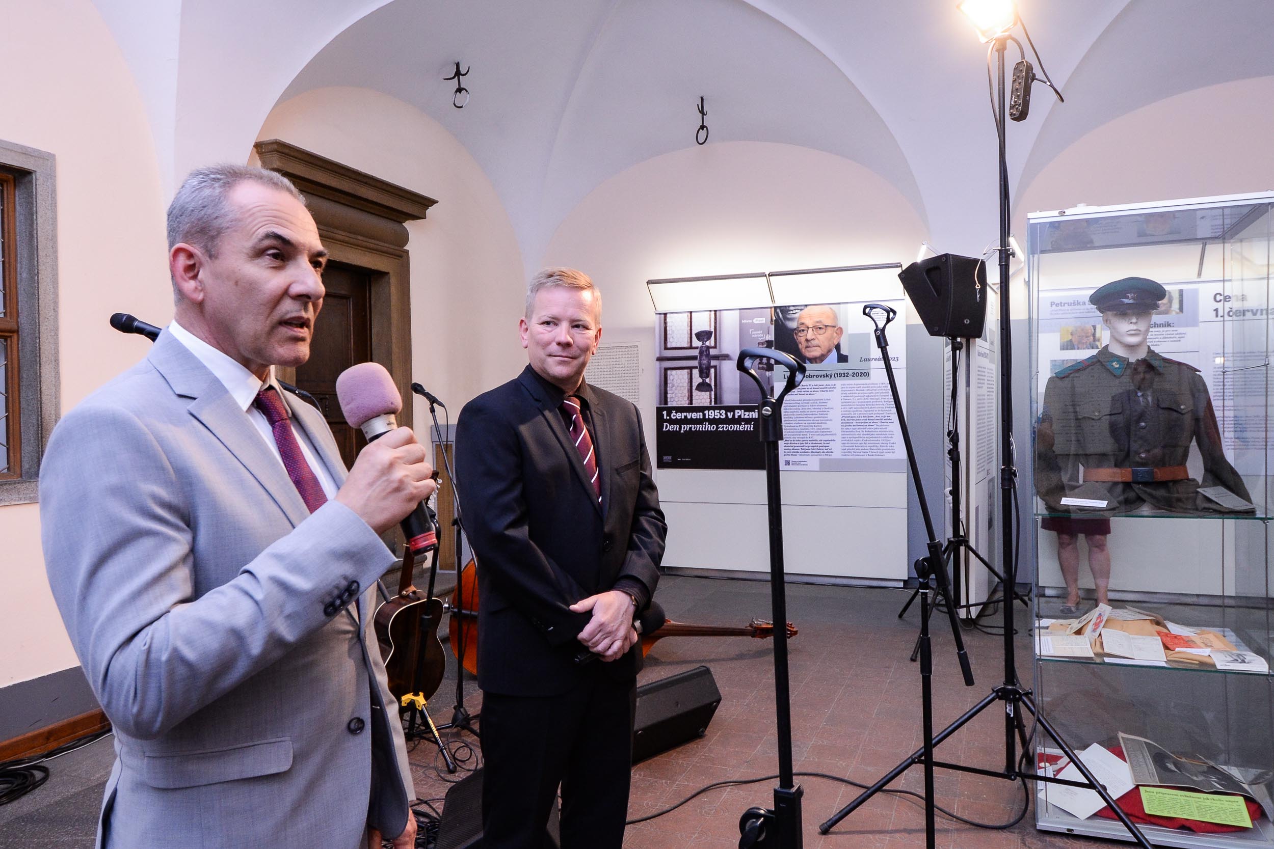 Cenu 1. června získal novinář, diplomat a disident Luboš Dobrovský in memoriam (foto: M. Pecuch, 1.6.2023)