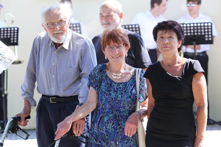 Pietní akt u příležitosti 100. výročí úmrtí Karla Klostermanna (foto: M. Krausová)