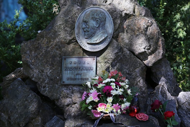 Pietní akt u příležitosti 100. výročí úmrtí Karla Klostermanna (foto: M. Krausová)