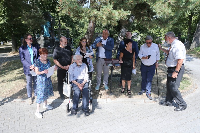 Pietní akt u příležitosti 100. výročí úmrtí Karla Klostermanna (foto: M. Krausová)