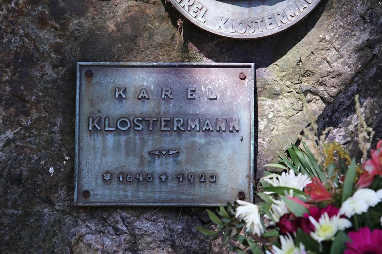 Pietní akt u příležitosti 100. výročí úmrtí Karla Klostermanna (foto: M. Krausová)