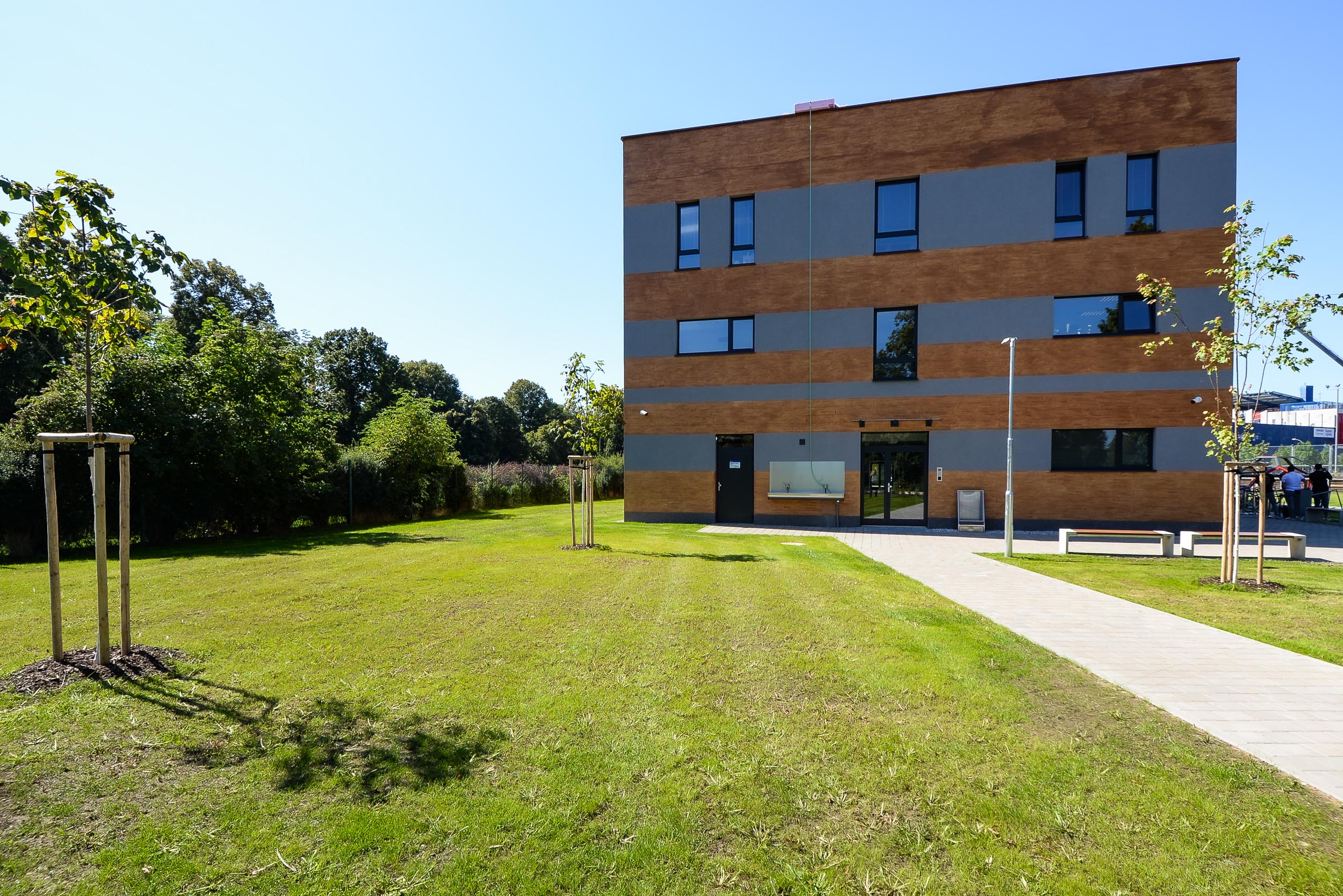 Zázemí tréninkového centra Štruncovy sady bylo dnes slavnostně otevřeno