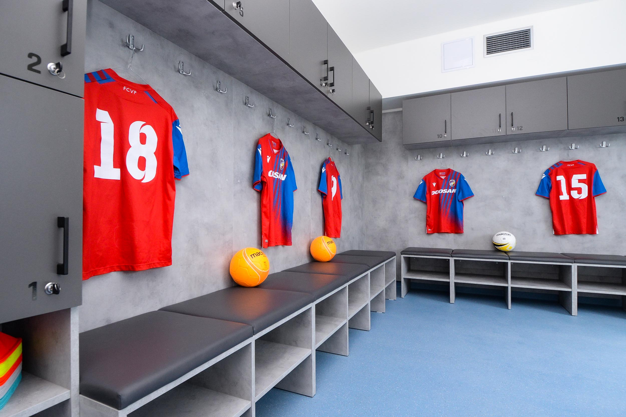 Zázemí tréninkového centra Štruncovy sady bylo dnes slavnostně otevřeno (foto: M. Pecuch, 11.8.2023)