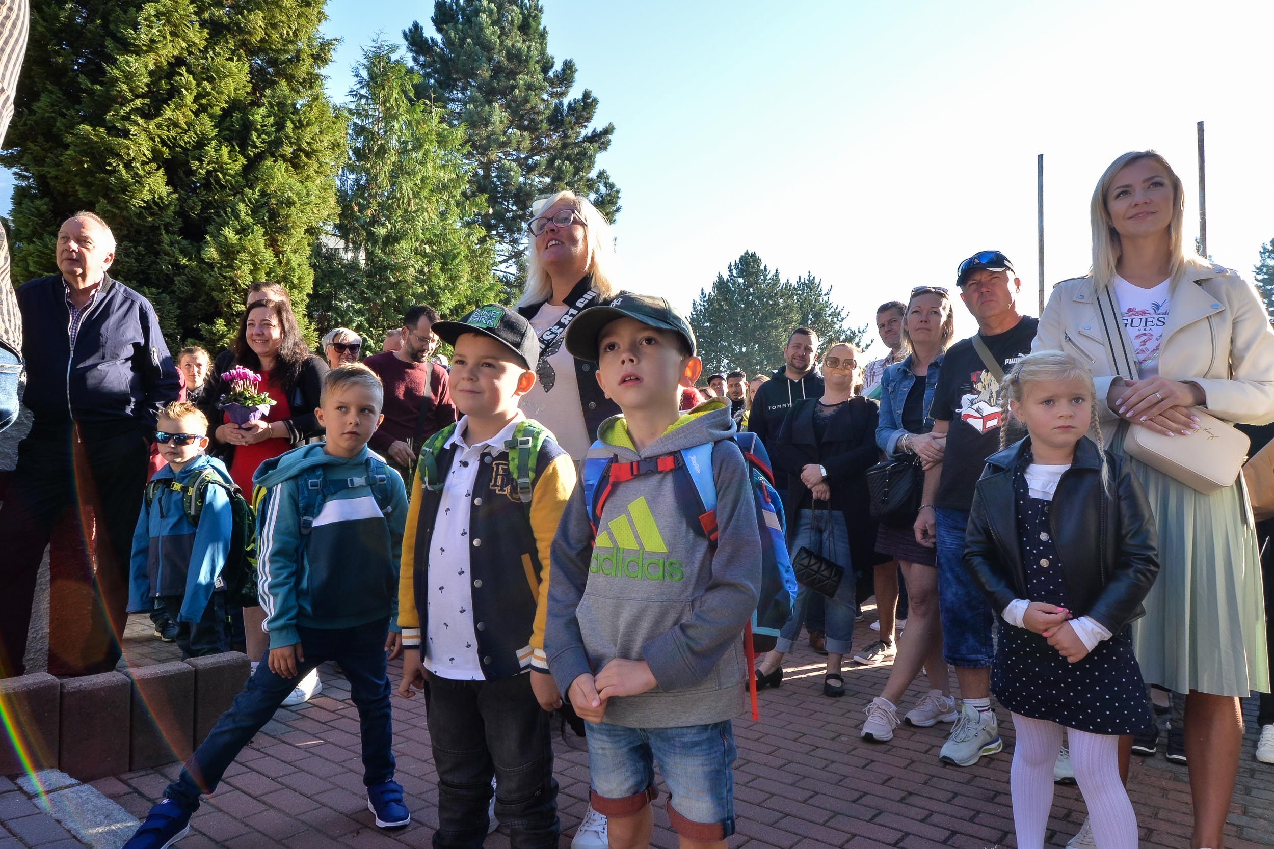 První školní den na 33. ZŠ v Plzni (foto: M. Pecuch, 4.9.2023)