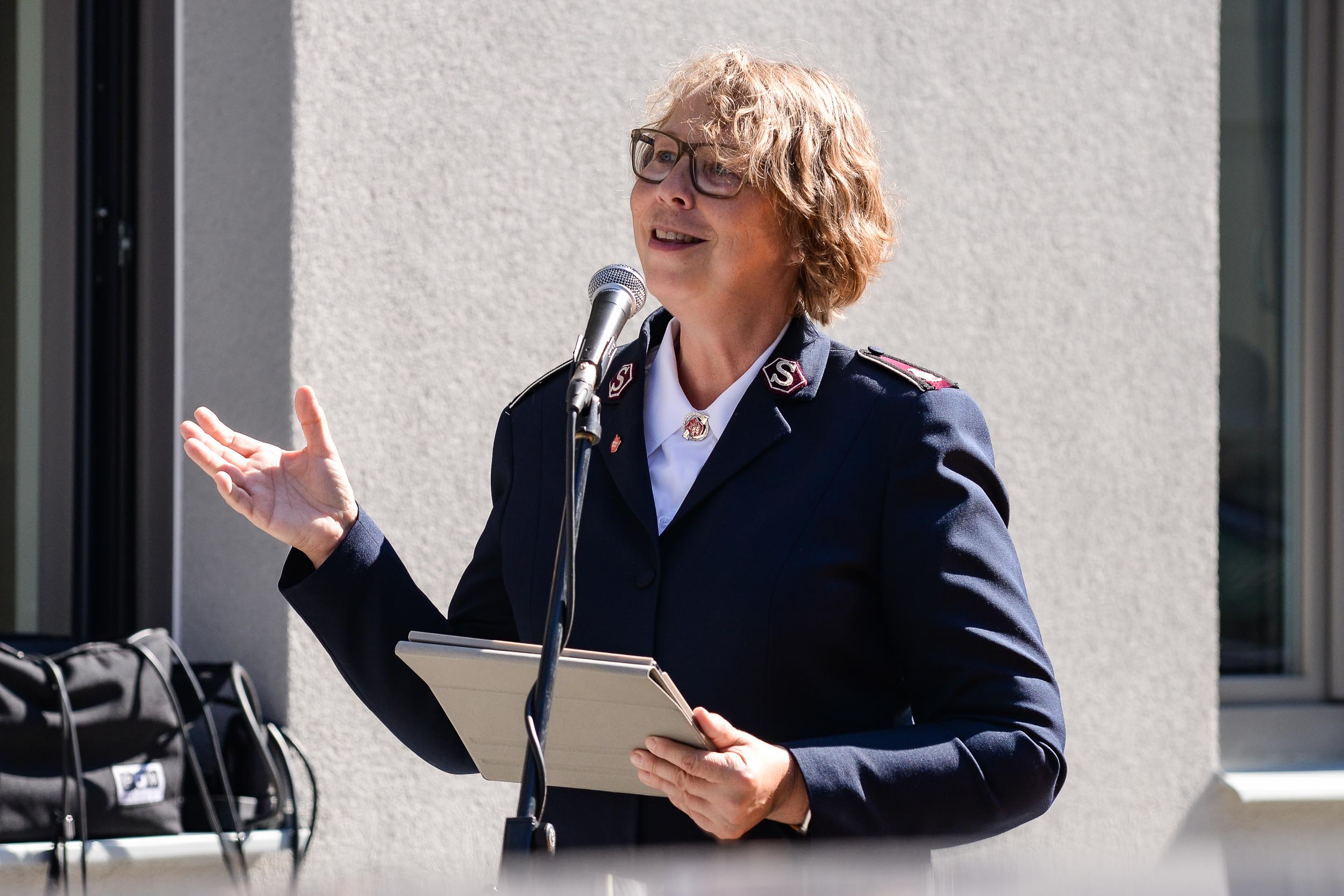 Slavnostní otevření azylového domu Patronus (foto: M. Pecuch, 5.9.2023)