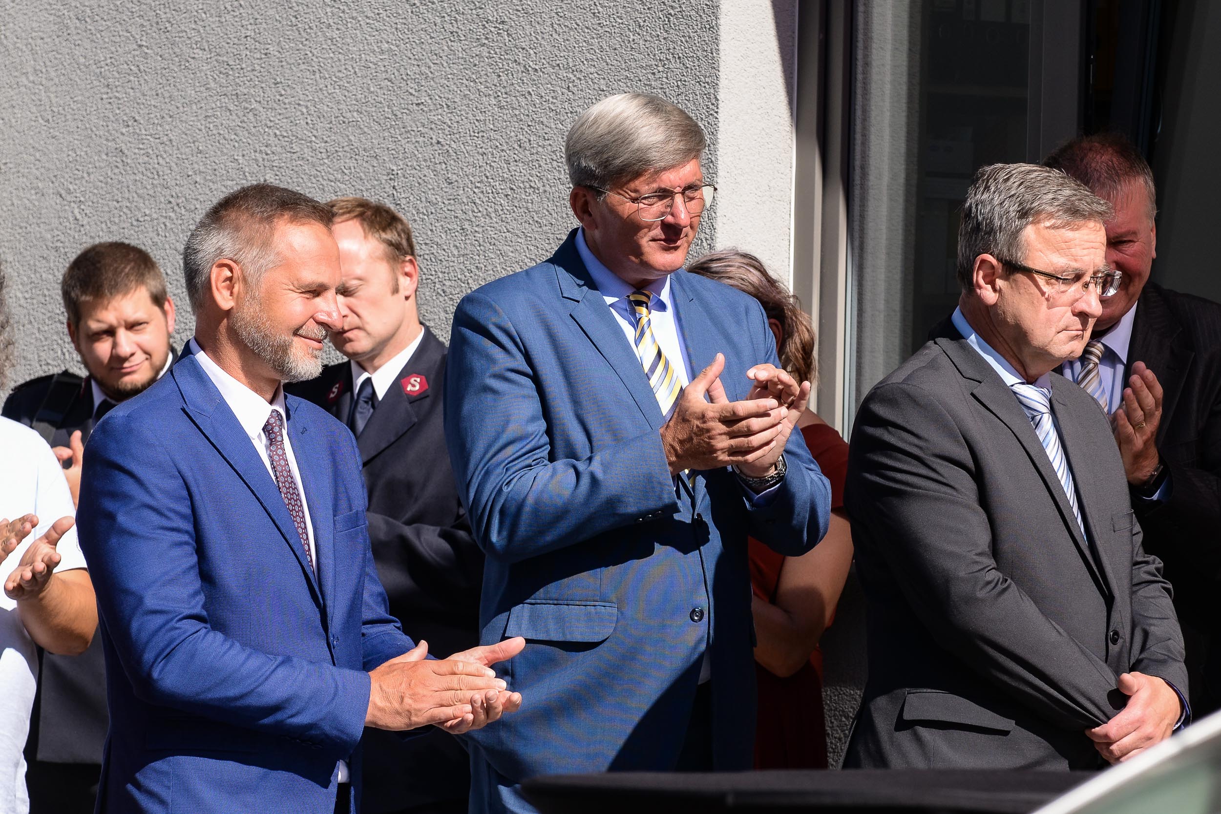 Slavnostní otevření azylového domu Patronus (foto: M. Pecuch, 5.9.2023)