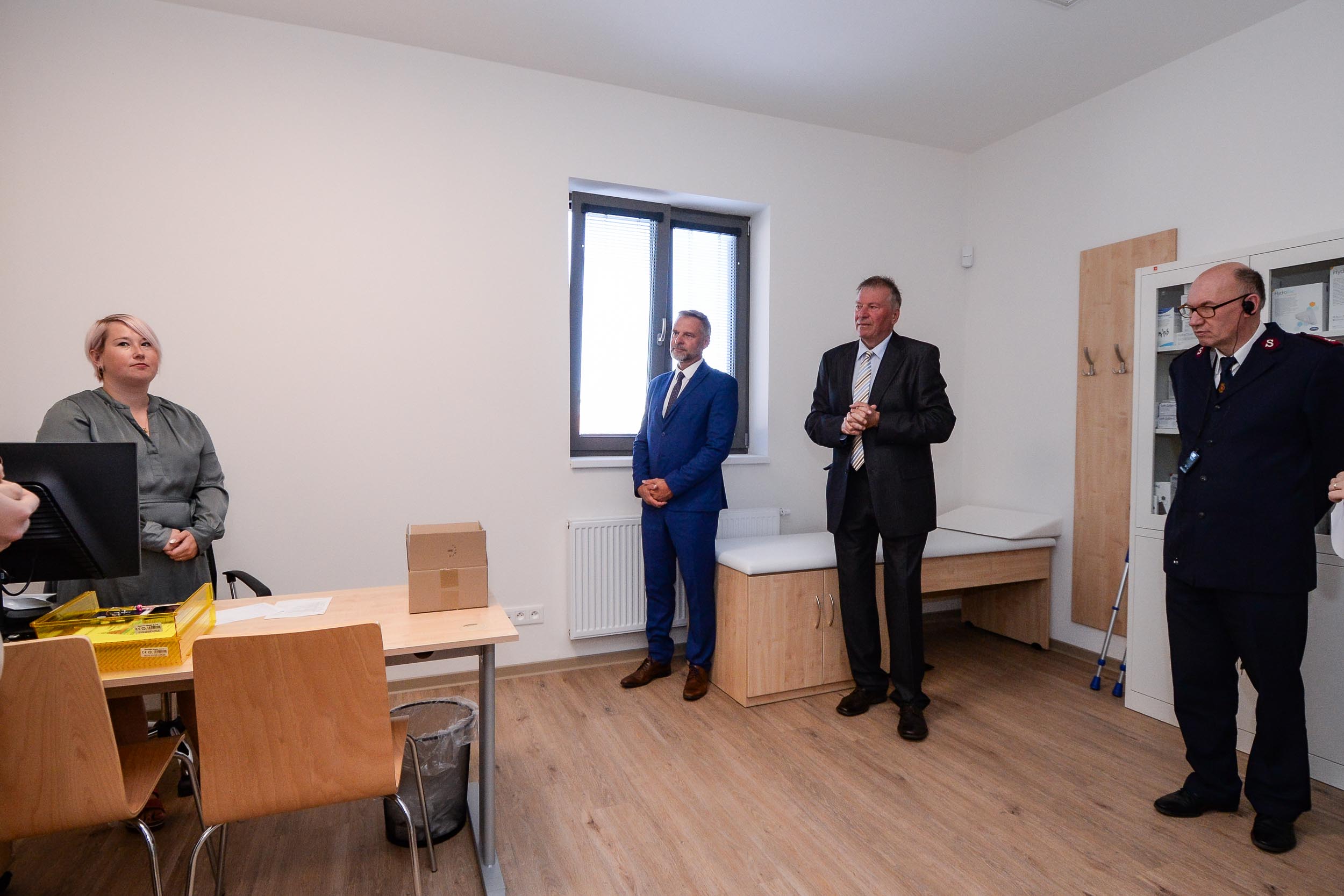 Slavnostní otevření azylového domu Patronus (foto: M. Pecuch, 5.9.2023)