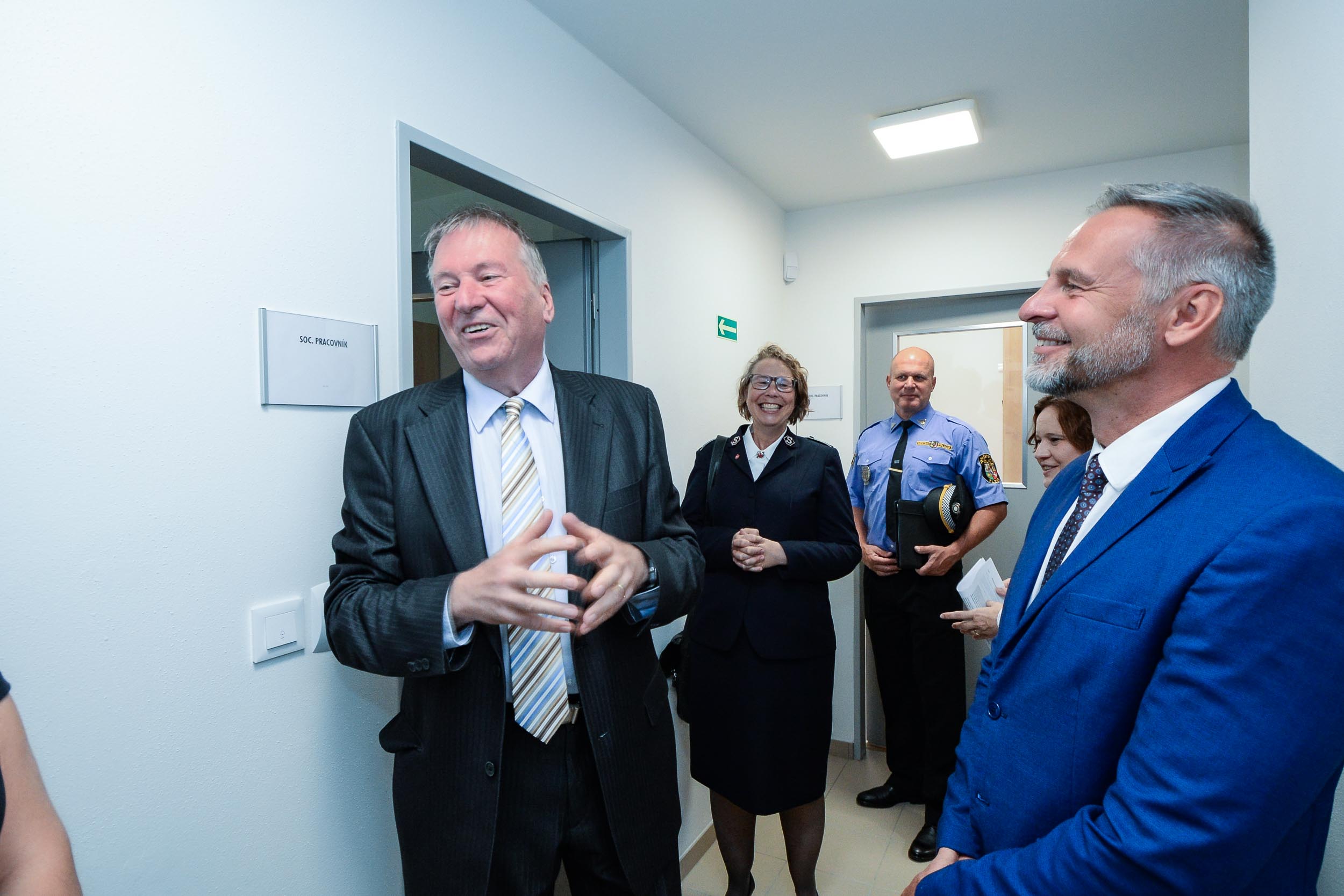 Slavnostní otevření azylového domu Patronus (foto: M. Pecuch, 5.9.2023)