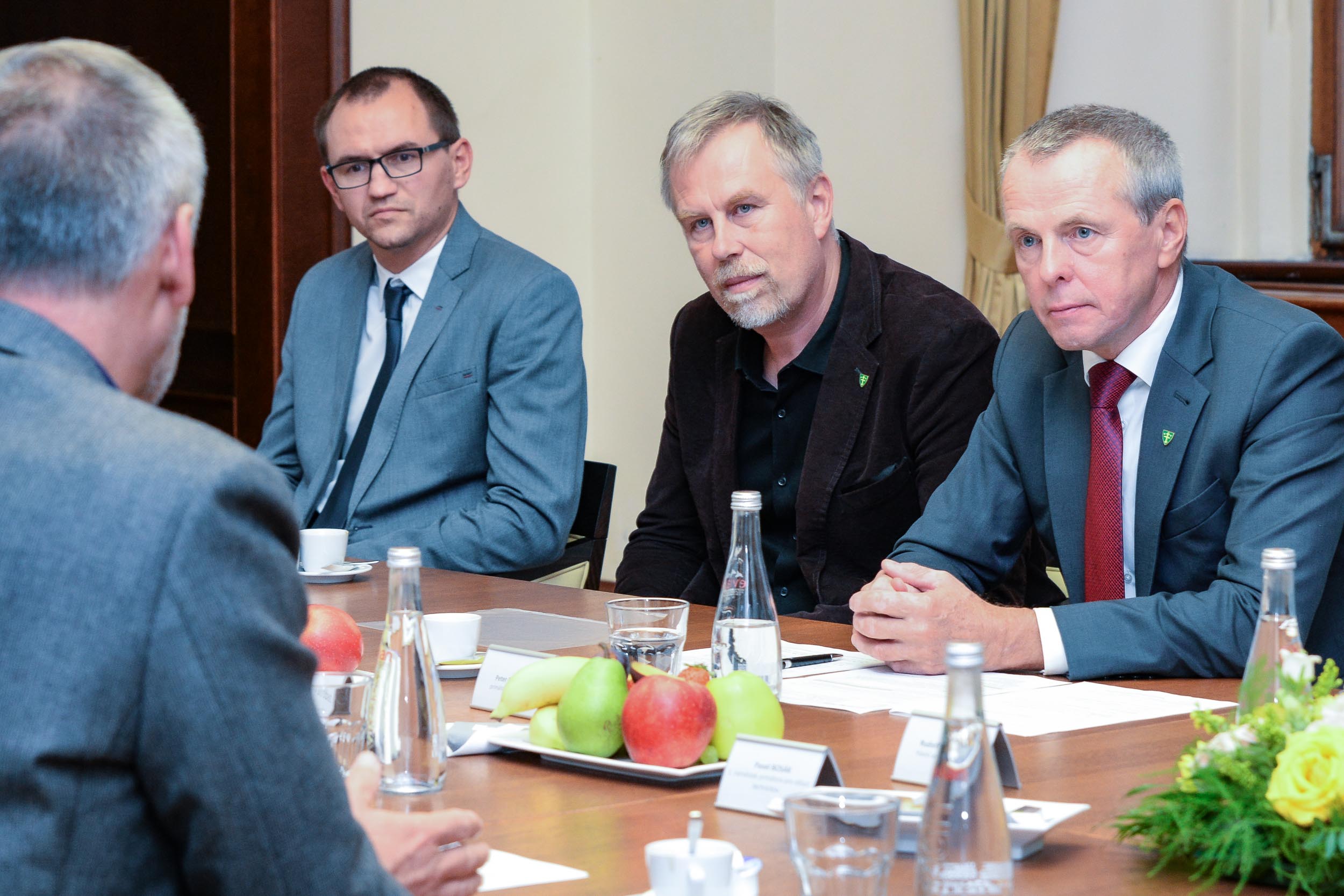 Vedení Plzně jednalo s partnerským městem Žilinou o budoucí spolupráci (foto: M. Pecuch, 18.-19.10.2023)