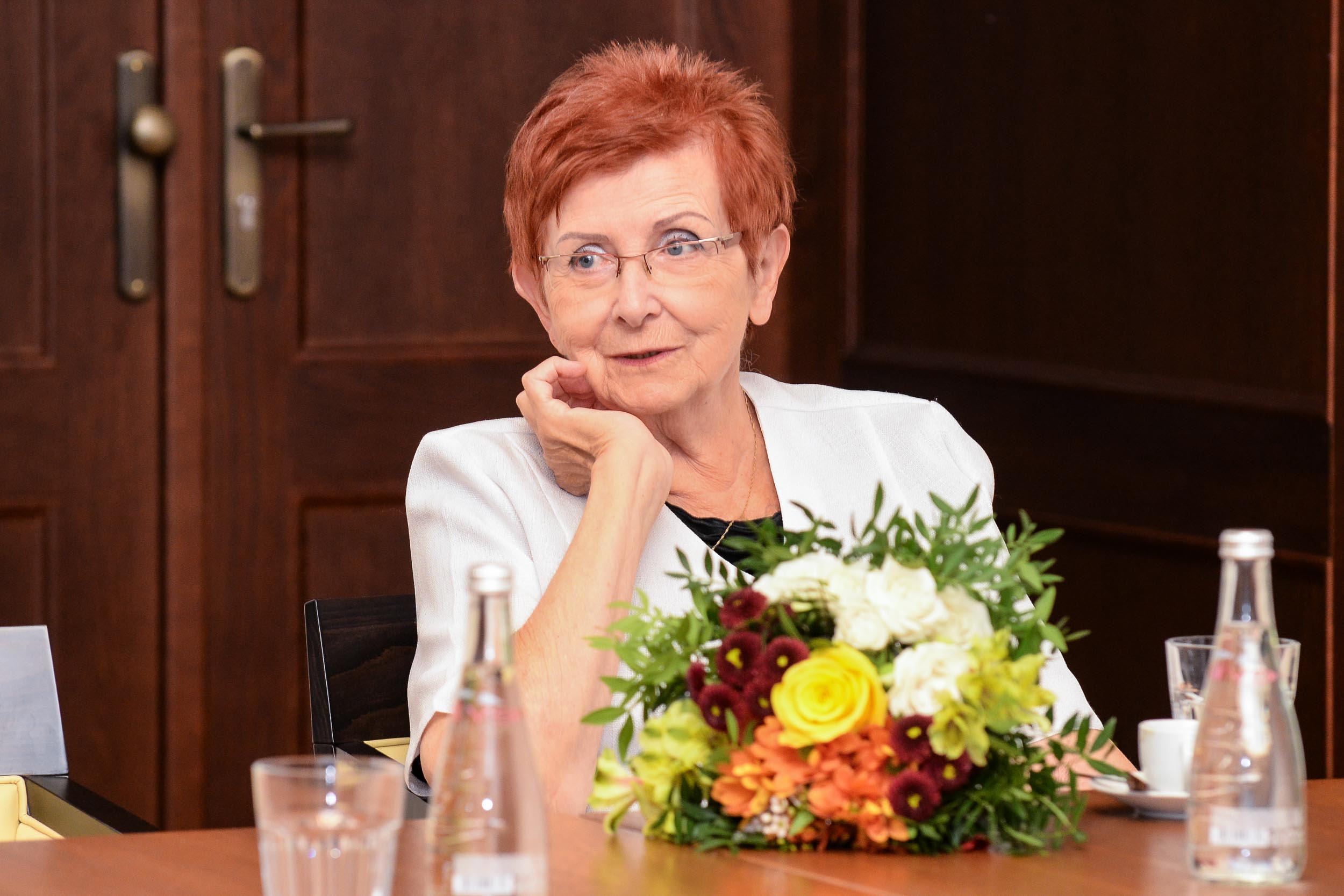 Světoznámou tenistku Barboru Strýcovou i další tři významné osobnosti ocenilo město Plzeň (foto: M. Pecuch, 28.10.2023)