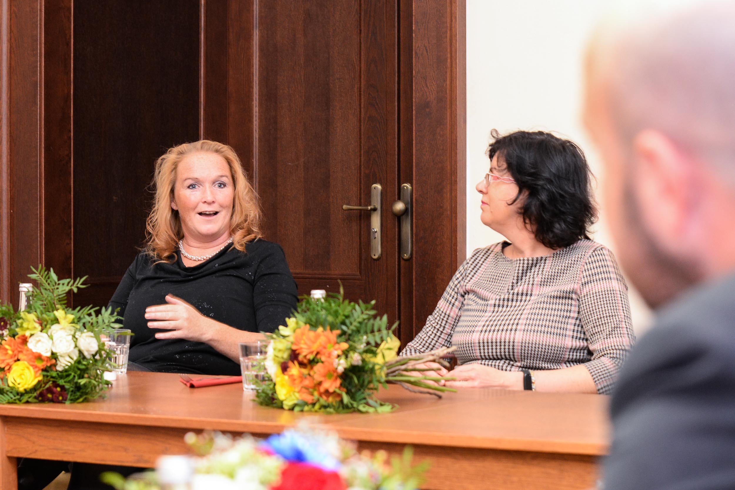 Světoznámou tenistku Barboru Strýcovou i další tři významné osobnosti ocenilo město Plzeň (foto: M. Pecuch, 28.10.2023)