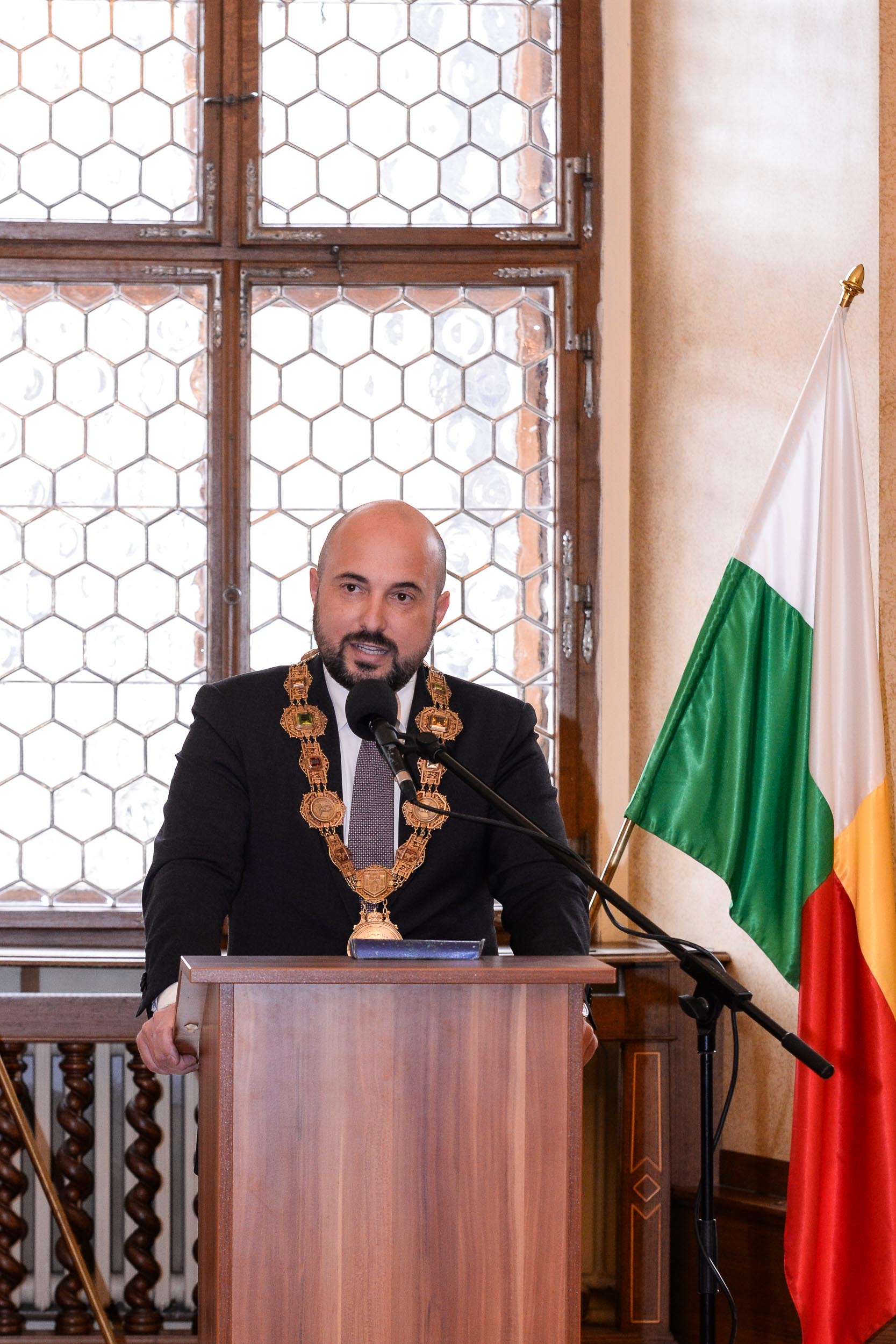 Světoznámou tenistku Barboru Strýcovou i další tři významné osobnosti ocenilo město Plzeň (foto: M. Pecuch, 28.10.2023)