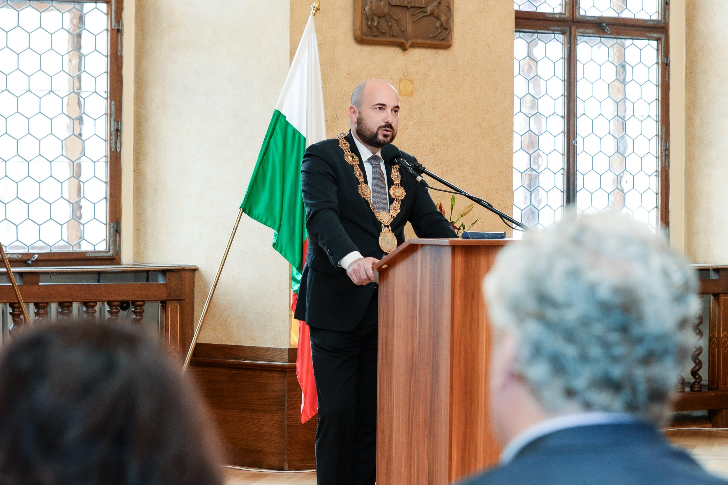 Světoznámou tenistku Barboru Strýcovou i další tři významné osobnosti ocenilo město Plzeň (foto: M. Pecuch, 28.10.2023)