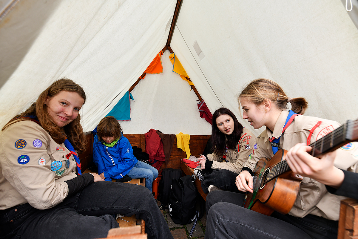 Plzeňské oslavy vzniku republiky (foto: M. Chaloupka, 28.10.2023)