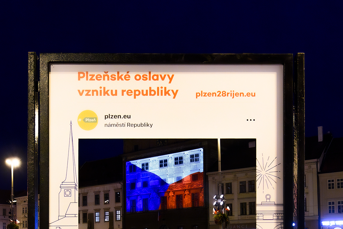 Plzeňské oslavy vzniku republiky (foto: M. Chaloupka, 28.10.2023)