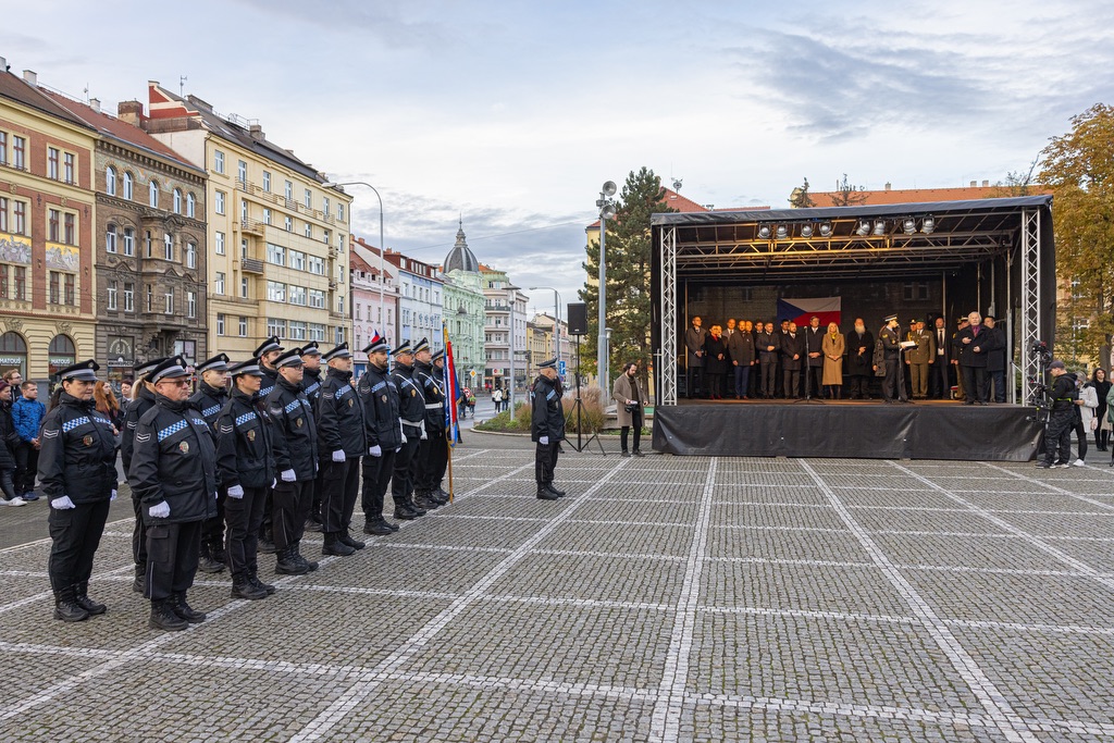 Plzeňské oslavy vzniku republiky (foto: R. Muchka, 28.10.2023)