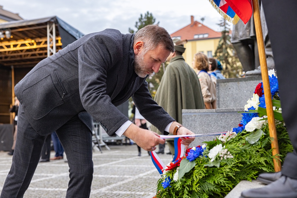 Plzeňské oslavy vzniku republiky (foto: R. Muchka, 28.10.2023)