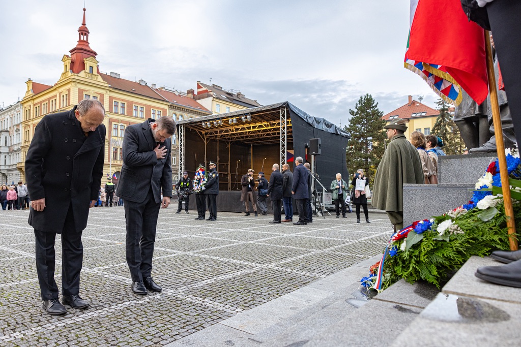 Plzeňské oslavy vzniku republiky (foto: R. Muchka, 28.10.2023)