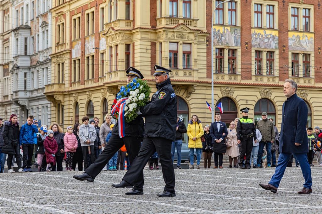 Plzeňské oslavy vzniku republiky (foto: R. Muchka, 28.10.2023)