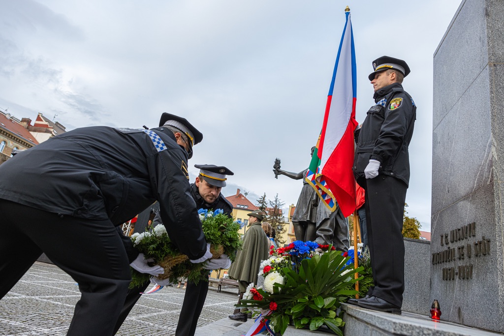 Plzeňské oslavy vzniku republiky (foto: R. Muchka, 28.10.2023)