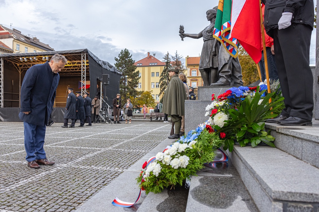 Plzeňské oslavy vzniku republiky (foto: R. Muchka, 28.10.2023)