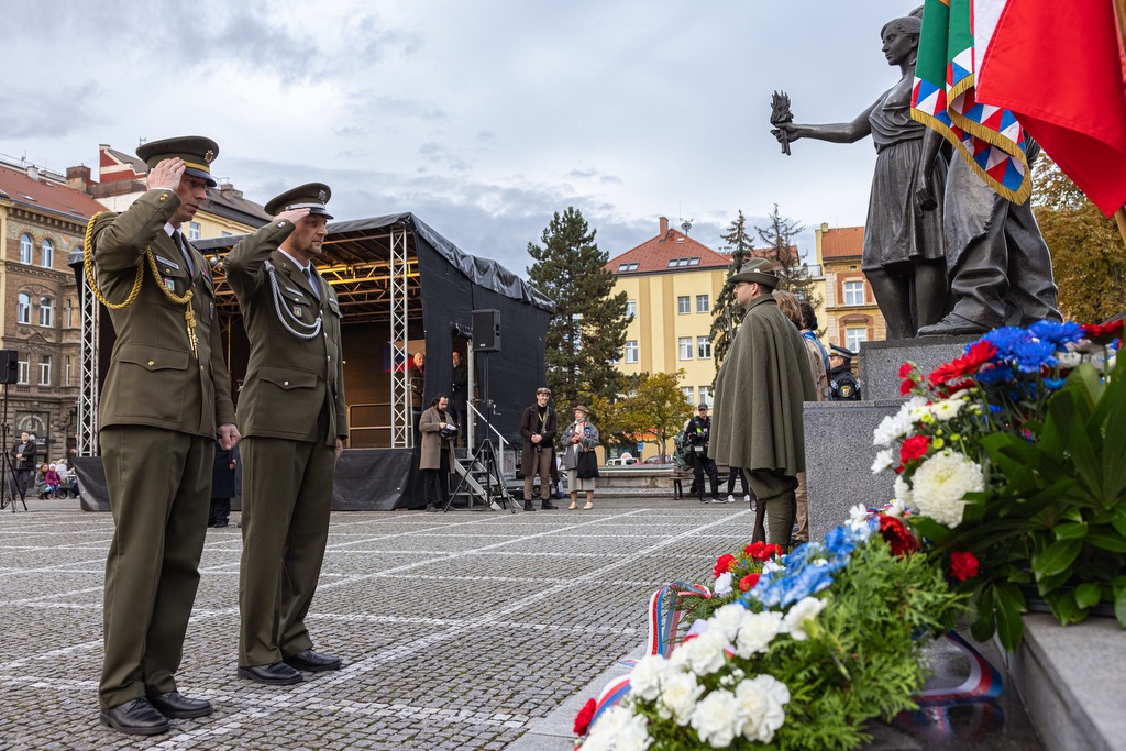 Plzeňské oslavy vzniku republiky (foto: R. Muchka, 28.10.2023)