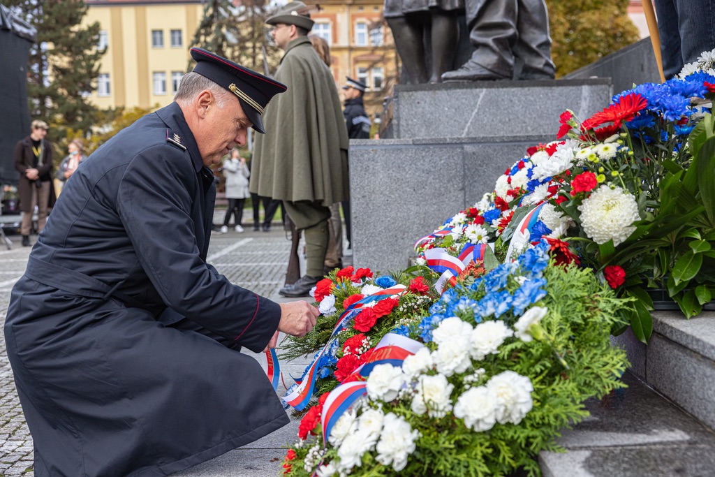 Plzeňské oslavy vzniku republiky (foto: R. Muchka, 28.10.2023)