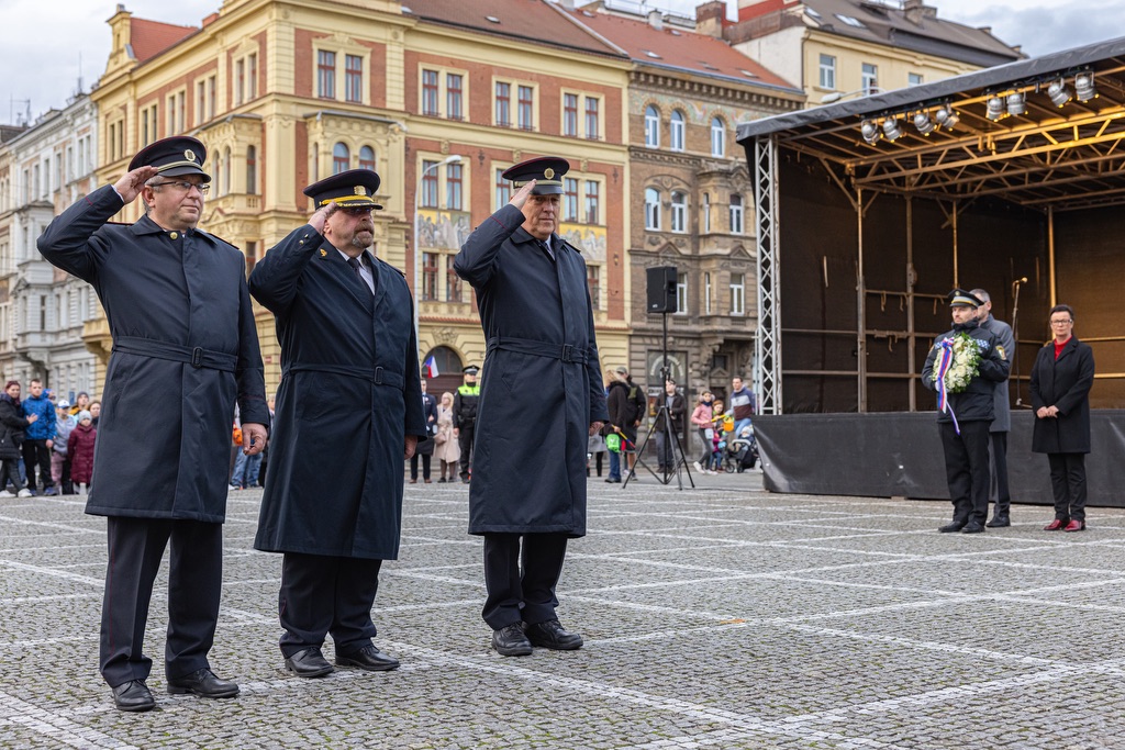 Plzeňské oslavy vzniku republiky (foto: R. Muchka, 28.10.2023)