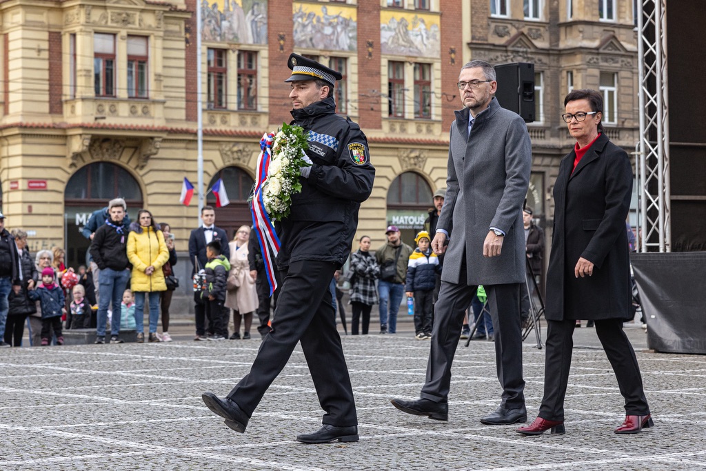 Plzeňské oslavy vzniku republiky (foto: R. Muchka, 28.10.2023)