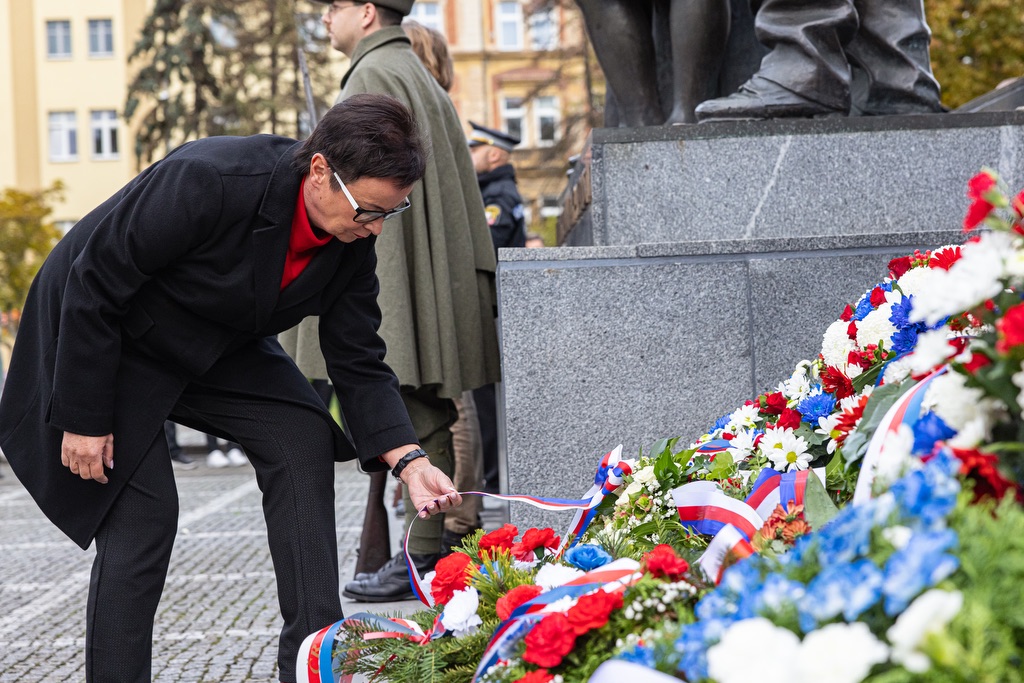 Plzeňské oslavy vzniku republiky (foto: R. Muchka, 28.10.2023)