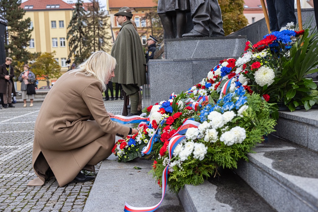 Plzeňské oslavy vzniku republiky (foto: R. Muchka, 28.10.2023)