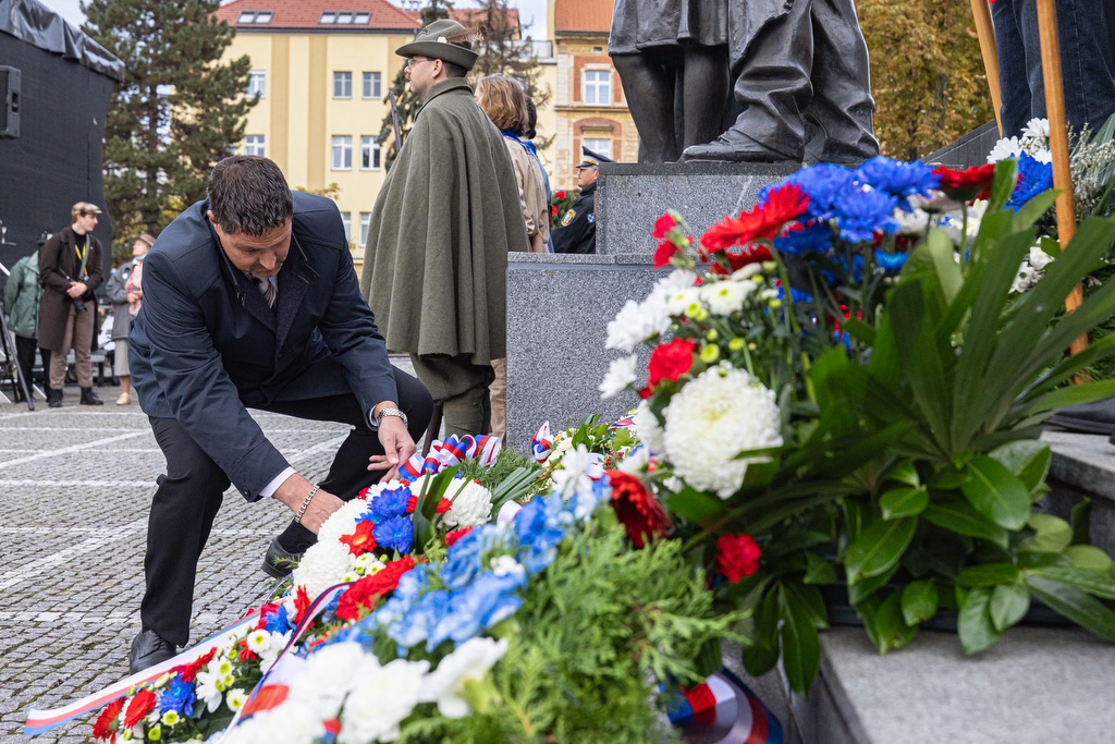 Plzeňské oslavy vzniku republiky (foto: R. Muchka, 28.10.2023)