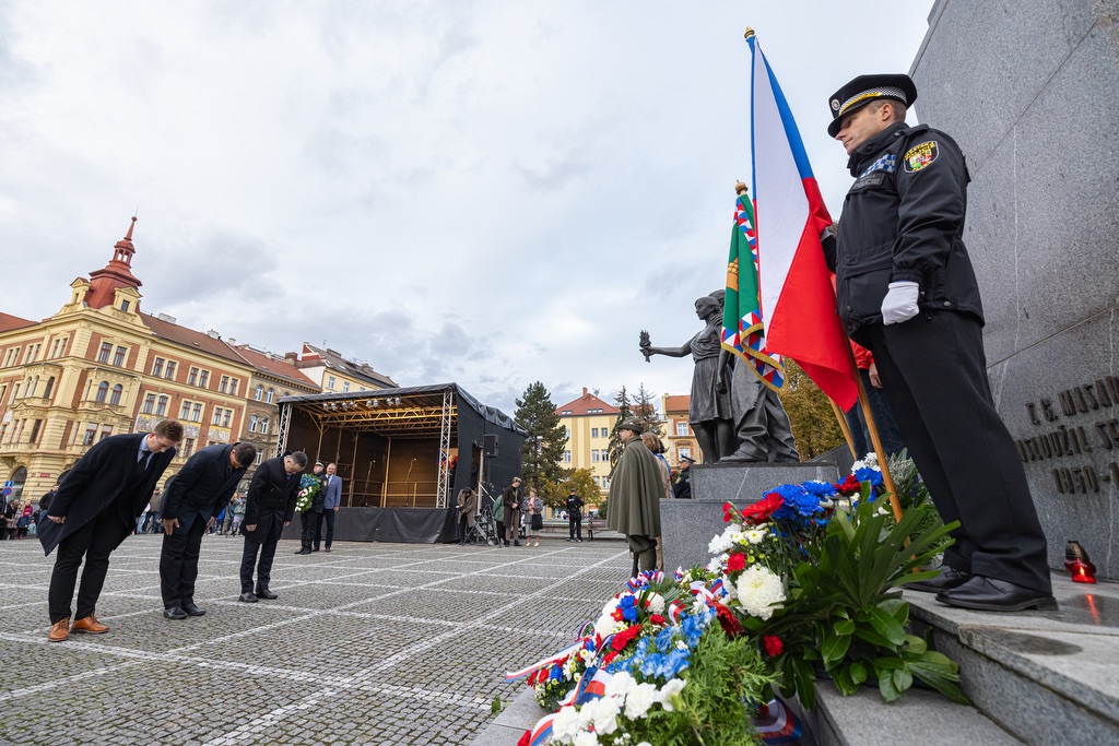 Plzeňské oslavy vzniku republiky (foto: R. Muchka, 28.10.2023)