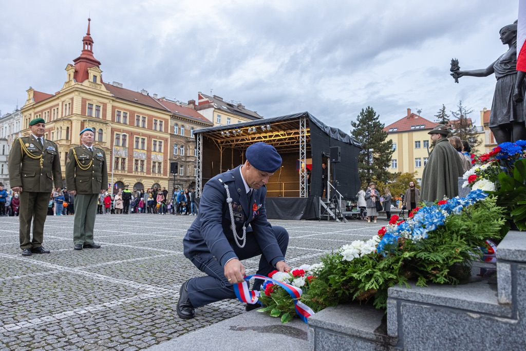 Plzeňské oslavy vzniku republiky (foto: R. Muchka, 28.10.2023)