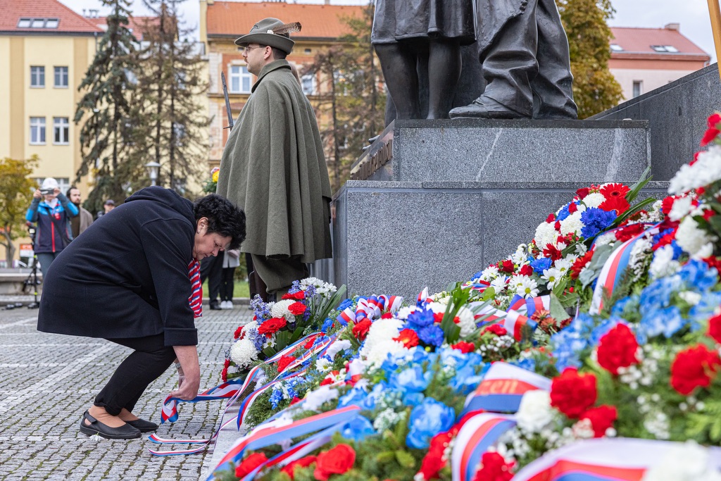 Plzeňské oslavy vzniku republiky (foto: R. Muchka, 28.10.2023)