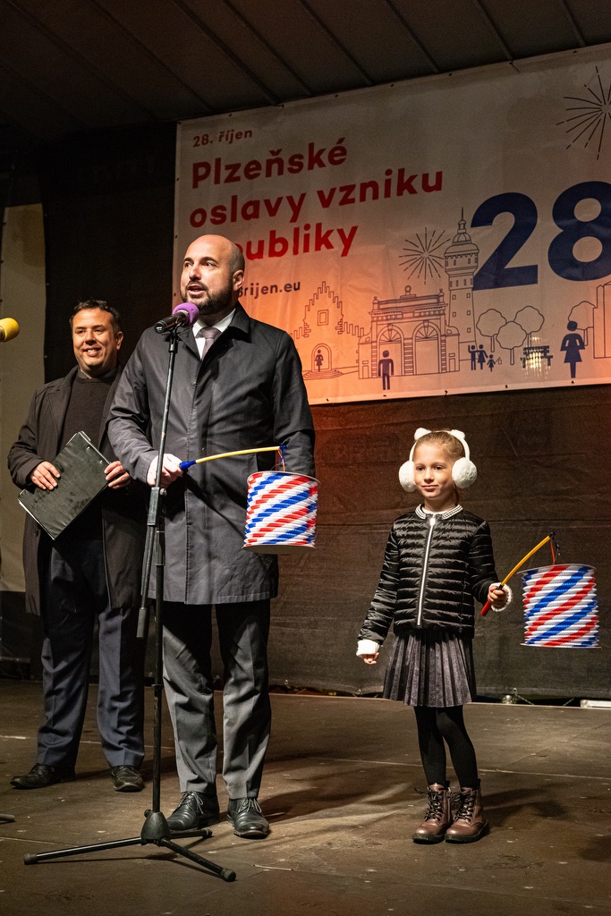 Plzeňské oslavy vzniku republiky (foto: R. Muchka, 28.10.2023)