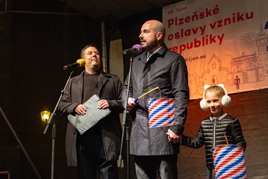 Plzeňské oslavy vzniku republiky (foto: R. Muchka, 28.10.2023)