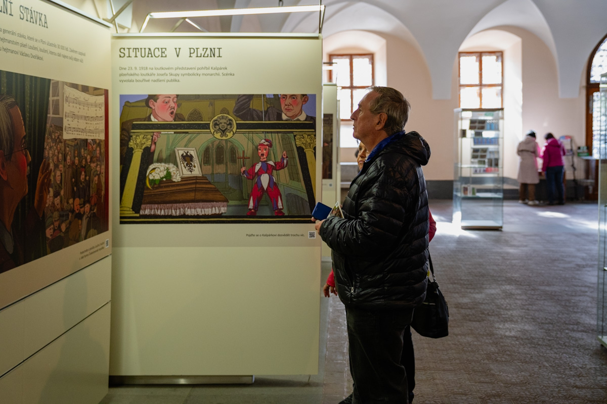 Plzeňské oslavy vzniku republiky (foto: M. Štefák, 28.10.2023)