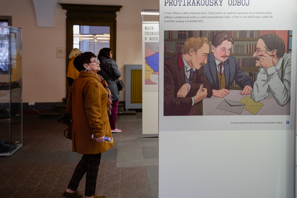 Plzeňské oslavy vzniku republiky (foto: M. Štefák, 28.10.2023)