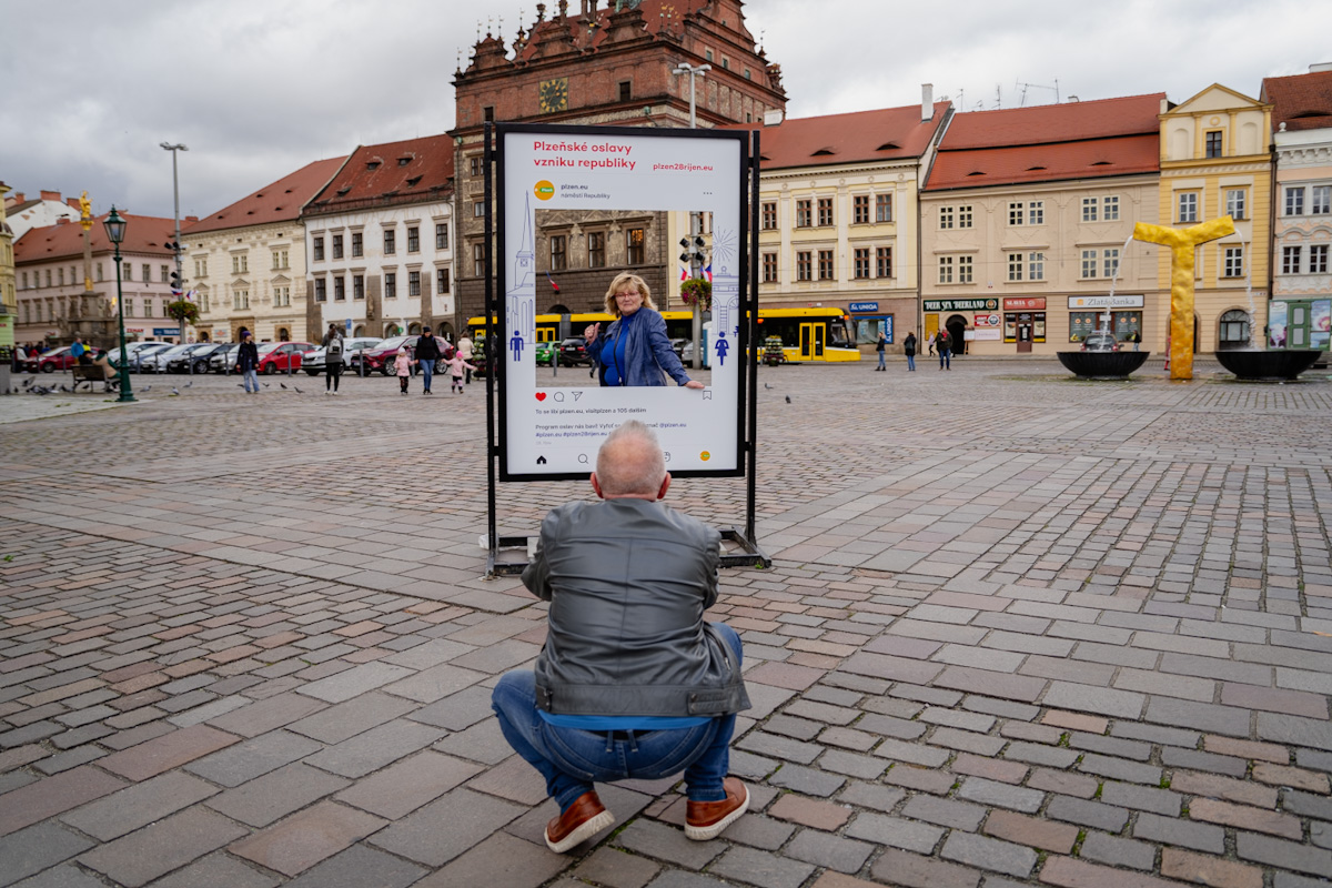Plzeňské oslavy vzniku republiky (foto: M. Štefák, 28.10.2023)