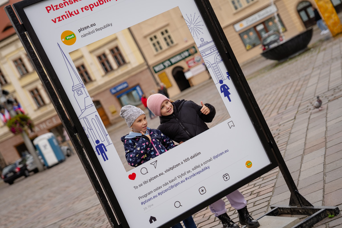 Plzeňské oslavy vzniku republiky (foto: M. Štefák, 28.10.2023)