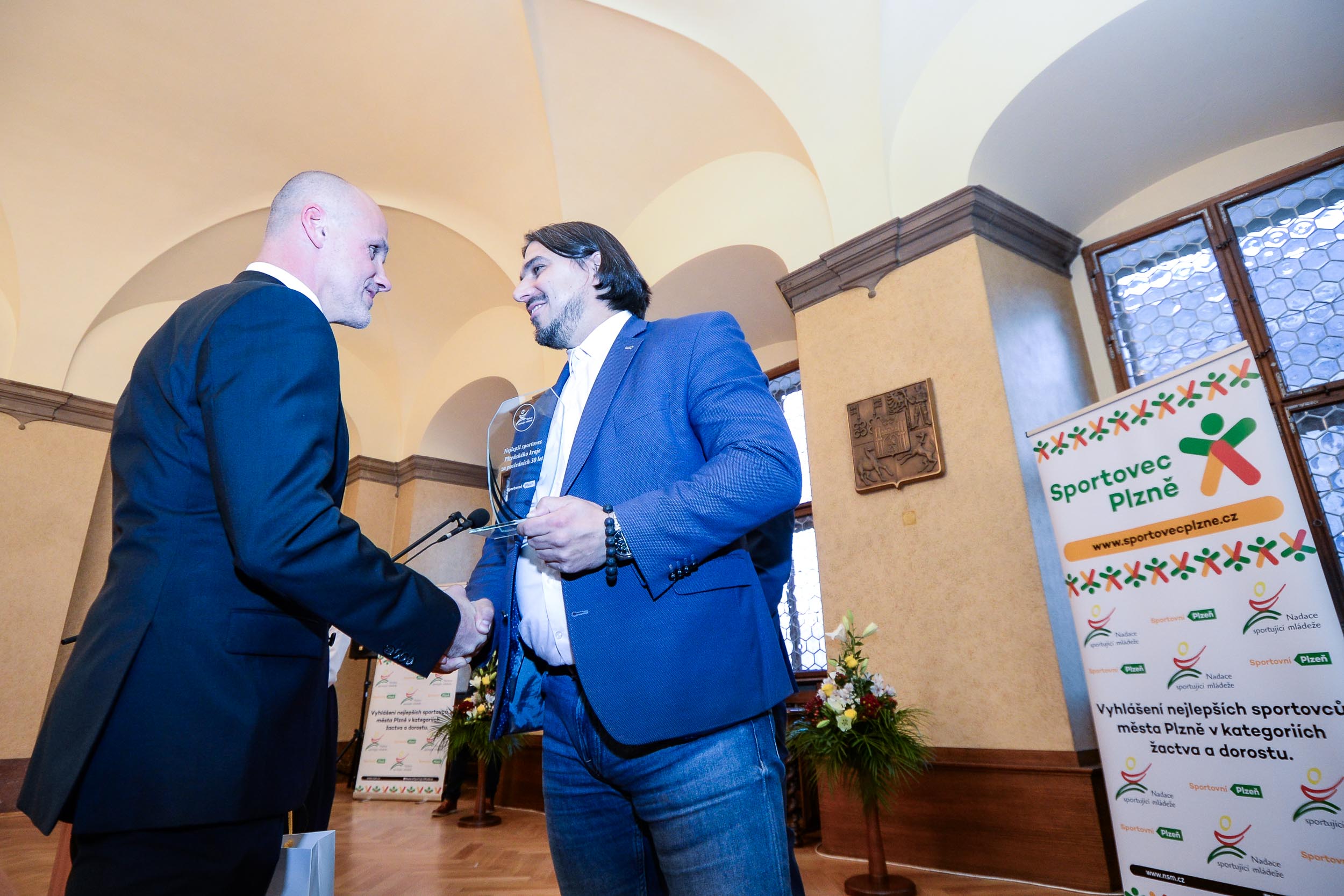 Anketu o nejlepšího sportovce posledních 30 let ovládl Martin Straka (foto: M. Pecuch, 1.11.2023)