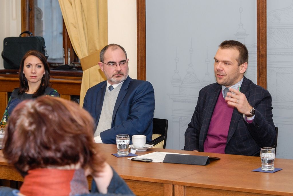 Na radnici se konala 24.11.2015 tisková konference k hodnocení Plzně jako Evropského hlavního města kultury v roce 2015