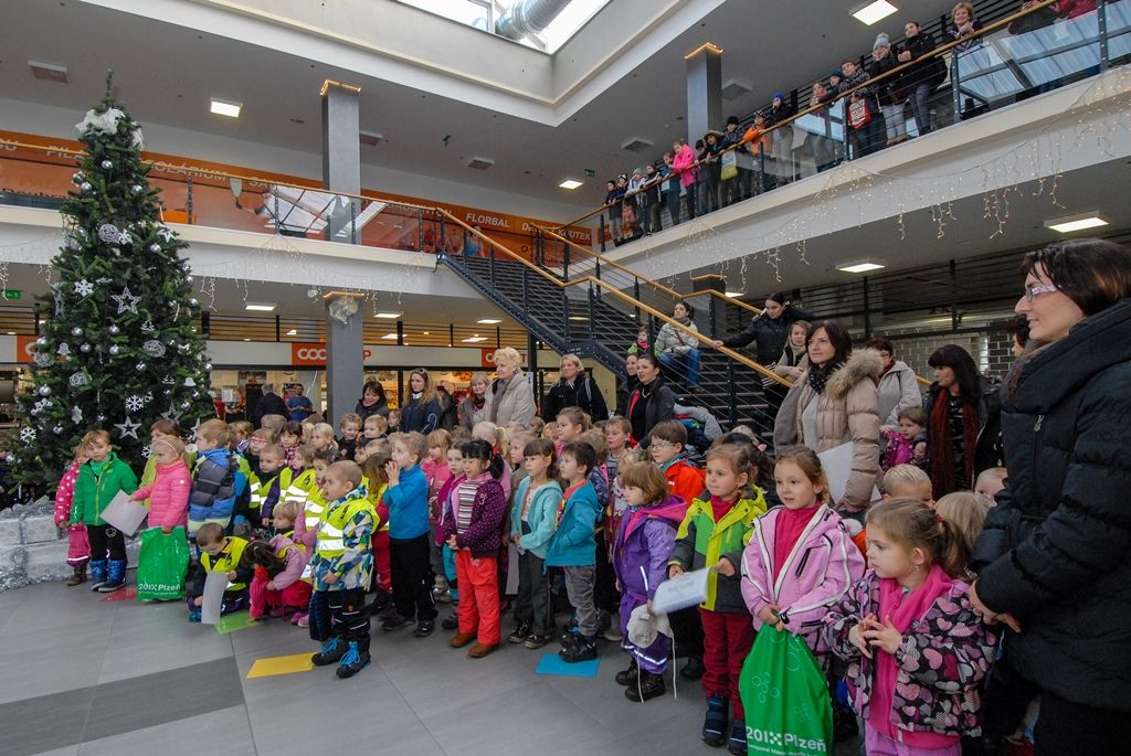 Celkem 717 kilogramů žaludů nasbírali rodiče a děti z 54. mateřské školy v Plzni se sportovním zaměřením, plody pomohou plzeňské zoologické zahradě jako krmení pro zubry evropské, prasata, jeleny a další zvířata. Všechny třídy, které se do sběru zapojily, ocenil dnes primátor města Martin Zrzavecký se zástupci čtvrtého plzeňského obvodu. Děti získaly diplomy a věcné dary od města. Nejlépe si vedla třída žlutých, která nasbírala 297 kilogramů žaludů, druhá byla fialová třída s 246 kilogramy, třetí červená se 154,5 kilogramu plodů. (24.11.2015)
